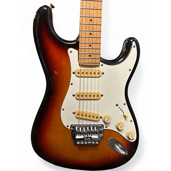 Used Fender Contemporary Stratocaster 2 Color Sunburst Solid Body Electric Guitar