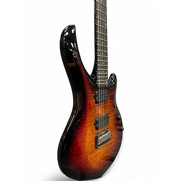 Used Sterling by Music Man MAJ200 Majesty DiMarzio John Petrucci Signature Tiger Eye Solid Body Electric Guitar