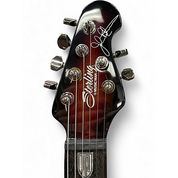 Used Sterling by Music Man MAJ200 Majesty DiMarzio John Petrucci Signature Tiger Eye Solid Body Electric Guitar