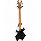 Used B.C. Rich PLATINUM SERIES WARLOCK  Black Electric Bass Guitar
