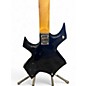 Used B.C. Rich PLATINUM SERIES WARLOCK  Black Electric Bass Guitar