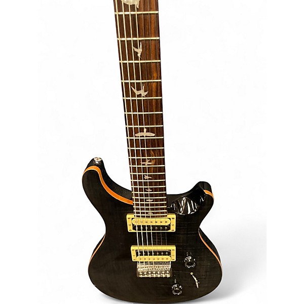 Used PRS SE SVN TRANS BLACK Solid Body Electric Guitar