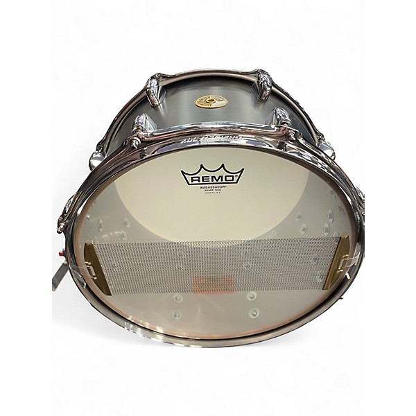 Used Gretsch Drums 14X8 BROADCASTER  Satin Black Drum