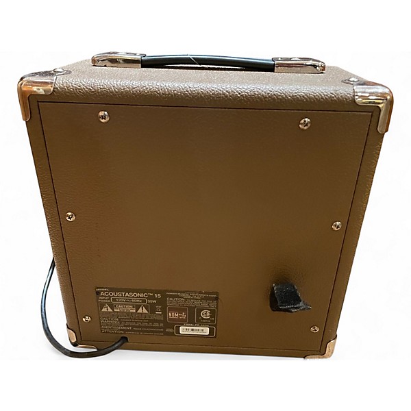 Used Fender Acoustasonic 15 Acoustic Guitar Combo Amp