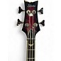 Used Schecter Guitar Research Stiletto Extreme 4 String RED Electric Bass Guitar