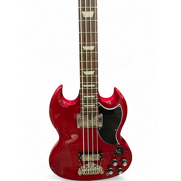 Used Epiphone EB3 Cherry Electric Bass Guitar
