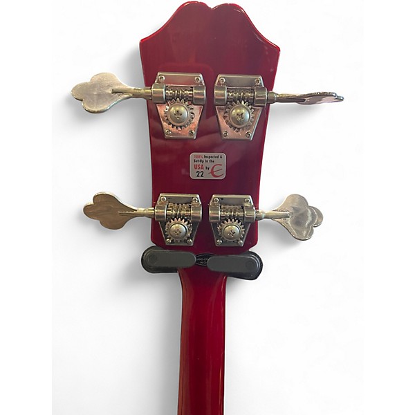 Used Epiphone EB3 Cherry Electric Bass Guitar