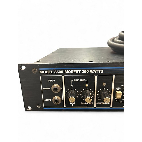 Used Hartke model 3500 mosfet 350 Bass Amp Head