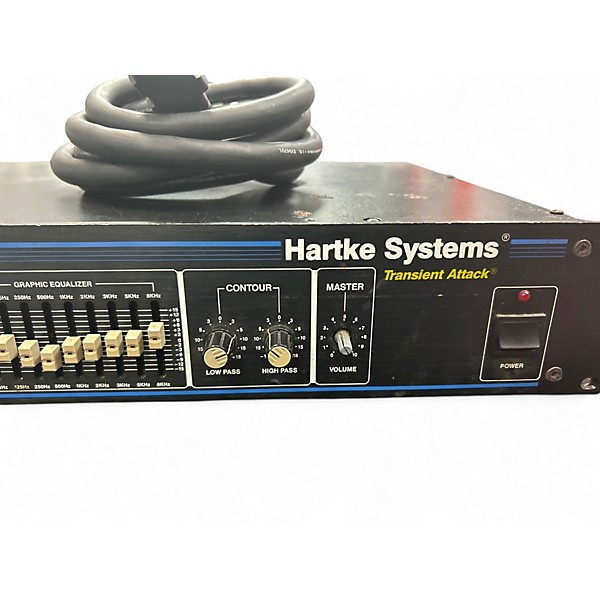 Used Hartke model 3500 mosfet 350 Bass Amp Head