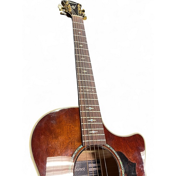 Used Ibanez AE340 Mahogany Acoustic Electric Guitar