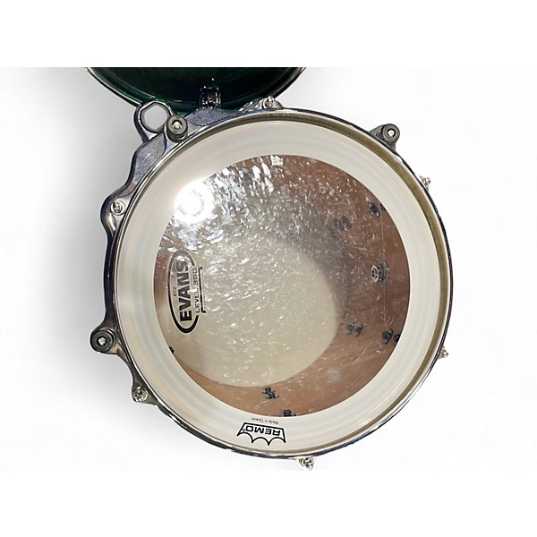 Used TAMA 6 Piece Starclassic Performer GREEN SPARKLE Drum Kit