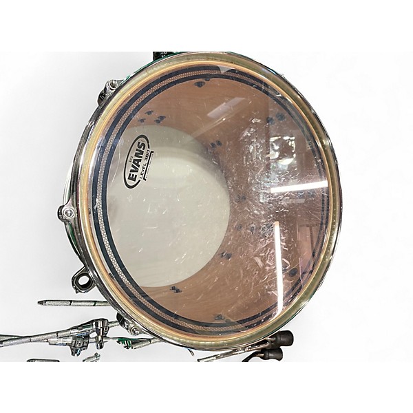 Used TAMA 6 Piece Starclassic Performer GREEN SPARKLE Drum Kit