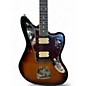 Used Fender Kurt Cobain Signature Jaguar NOS 3 Color Sunburst Solid Body Electric Guitar