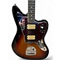 Used Fender Kurt Cobain Signature Jaguar NOS 3 Color Sunburst Solid Body Electric Guitar