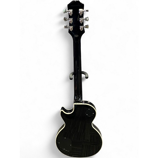 Used Epiphone LES PAUL CUSTOM BATS IN FLIGHT PURPLE BURST Solid Body Electric Guitar