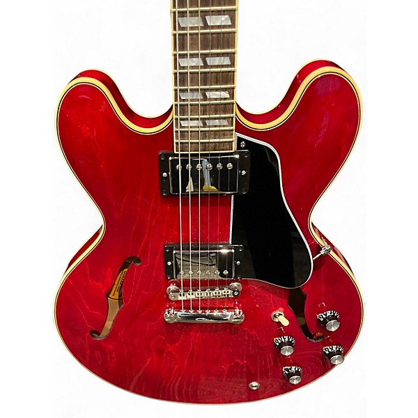 Used 2021 Gibson ES345 Cherry Hollow Body Electric Guitar