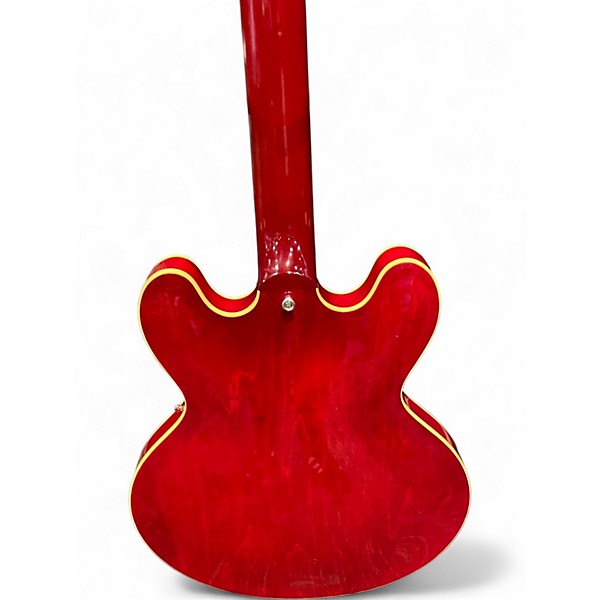 Used 2021 Gibson ES345 Cherry Hollow Body Electric Guitar