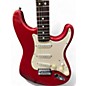 Used 1996 Fender Standard Stratocaster Candy Apple Red Solid Body Electric Guitar
