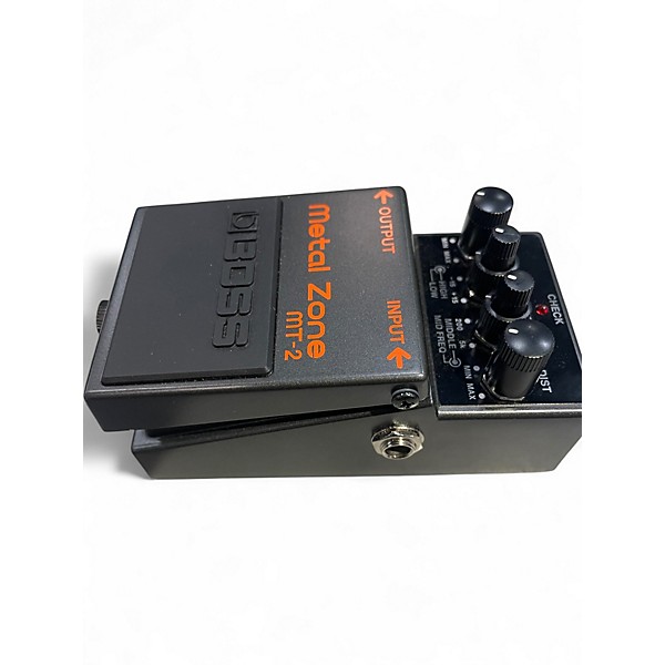 Used BOSS MT2 Metal Zone Distortion Effect Pedal