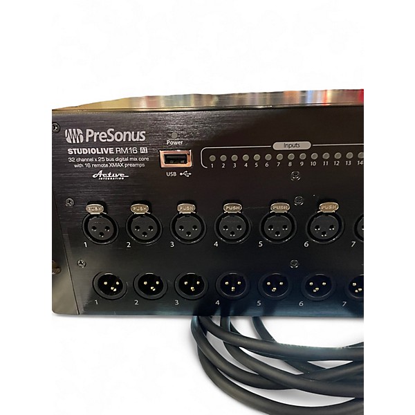 Used PreSonus Studio Live RM16AI Digital Mixer