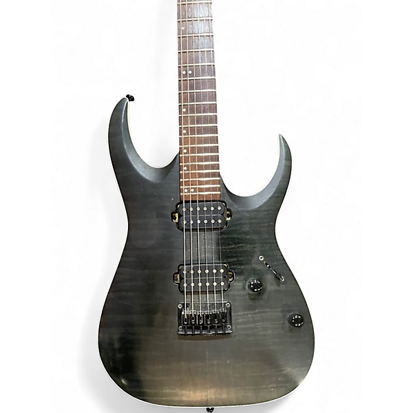 Used Ibanez RGA42FM Dark Green Solid Body Electric Guitar
