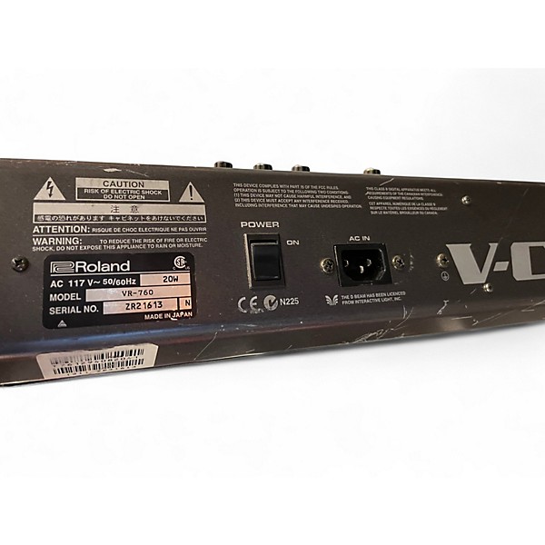 Used Roland VR760 Organ