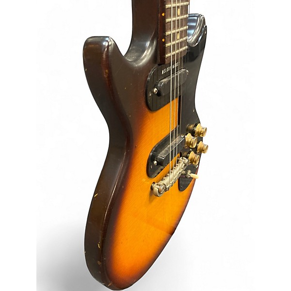 Used 1960s Gibson Melody Maker 2 Color Sunburst Solid Body Electric Guitar