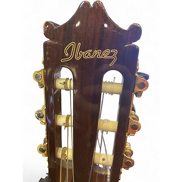 Used Ibanez GA35TCE Sunburst Classical Acoustic Guitar