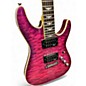 Used Schecter Guitar Research Omen Extreme 6 MAGENTA Solid Body Electric Guitar