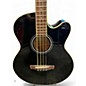 Used Ibanez AEB5E Black Acoustic Bass Guitar