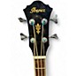 Used Ibanez AEB5E Black Acoustic Bass Guitar