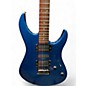 Used Yamaha RGX121S Electron Blue Metallic Solid Body Electric Guitar