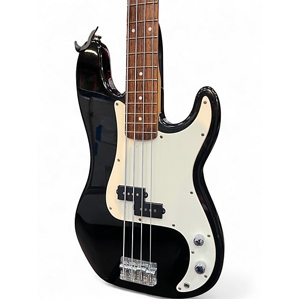 Used Squier Affinity Precision Bass Black Electric Bass Guitar