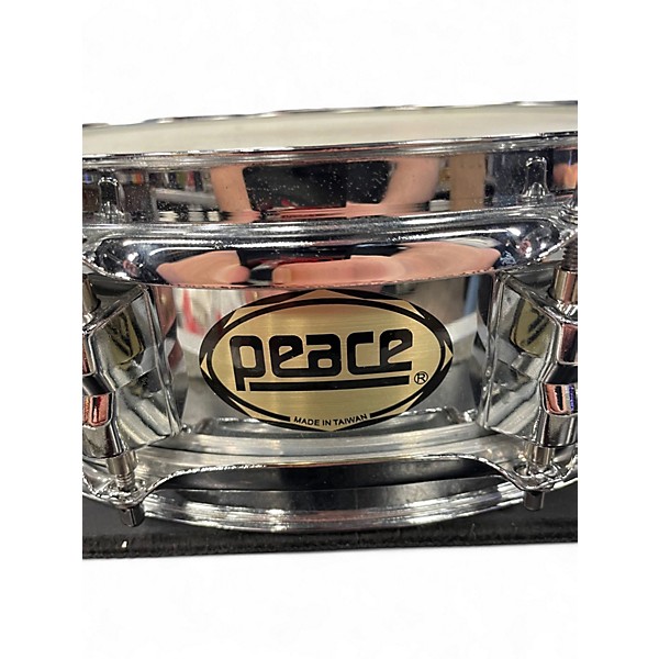 Used Peace 13X3.5 PICCOLO SNARE CHROME Drum