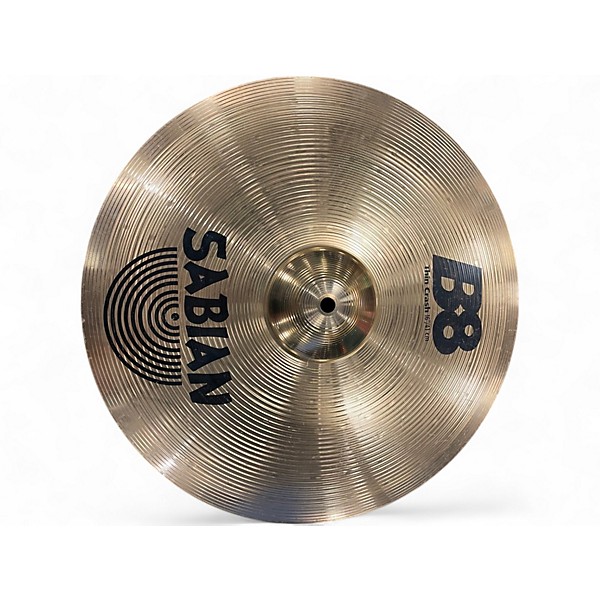 Used SABIAN 16in B8 Thin Crash Cymbal