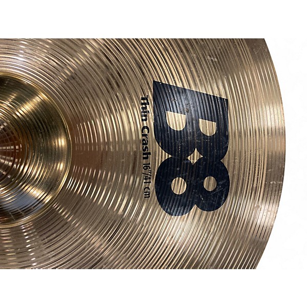 Used SABIAN 16in B8 Thin Crash Cymbal