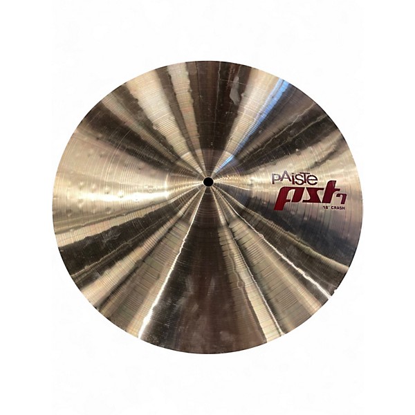 Used Paiste 18in PST 7 CRASH Cymbal