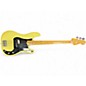 Used Fender Player II Precision Bass Hialeah Yellow Electric Bass Guitar thumbnail