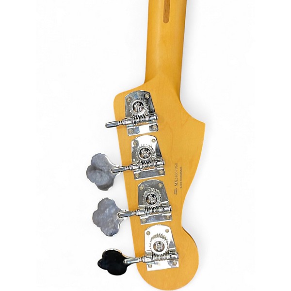 Used Fender Player II Precision Bass Hialeah Yellow Electric Bass Guitar