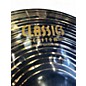 Used MEINL 18in CLASSIC CUSTOM 18" DARK CRASH Cymbal