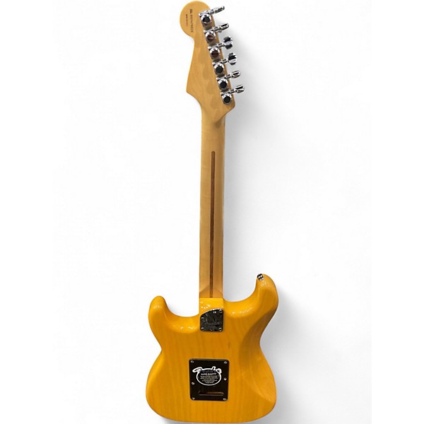 Used Fender American Deluxe Stratocaster Butterscotch Blonde Solid Body Electric Guitar