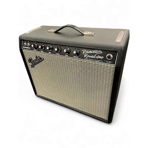 Used Fender 1965 Princeton Reverb 15W 1x10 Tube Guitar Combo Amp