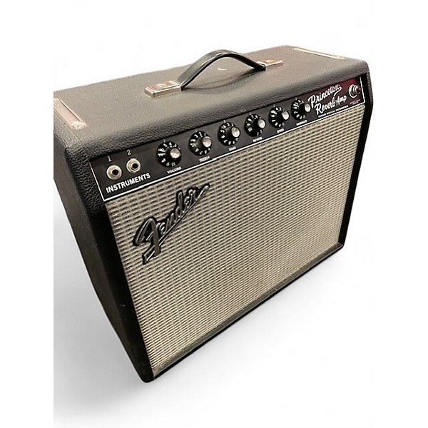 Used Fender 1965 Princeton Reverb 15W 1x10 Tube Guitar Combo Amp