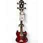 Used Epiphone Les Paul Bass Merlot Electric Bass Guitar thumbnail