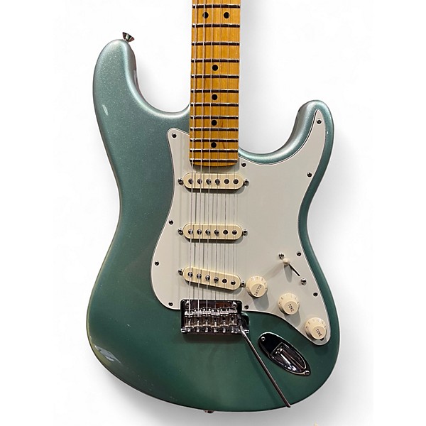 Used Fender American Professional II Stratocaster Mystic Surf Green Solid Body Electric Guitar