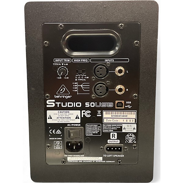 Used Behringer Studio 50USB Powered Monitor