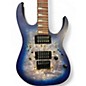 Used Ibanez RGRT 621DPB Blue Solid Body Electric Guitar
