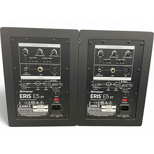 Used PreSonus Eris E5 PAIR Powered Monitor
