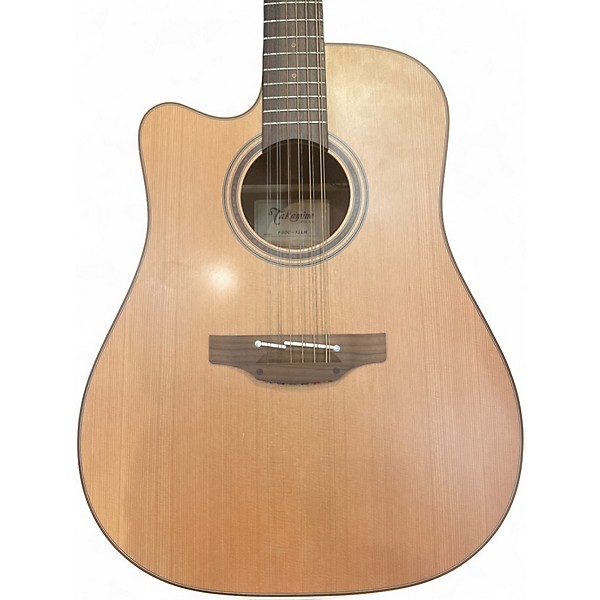 Used Takamine P3DC12 Pro Series 3 Left Handed Antique Natural Acoustic Electric Guitar