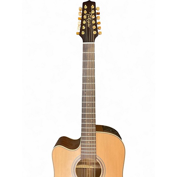 Used Takamine P3DC12 Pro Series 3 Left Handed Antique Natural Acoustic Electric Guitar